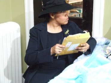 Wanda Spence as Aunt Ellen in Olivia Drake’s A Place In Time